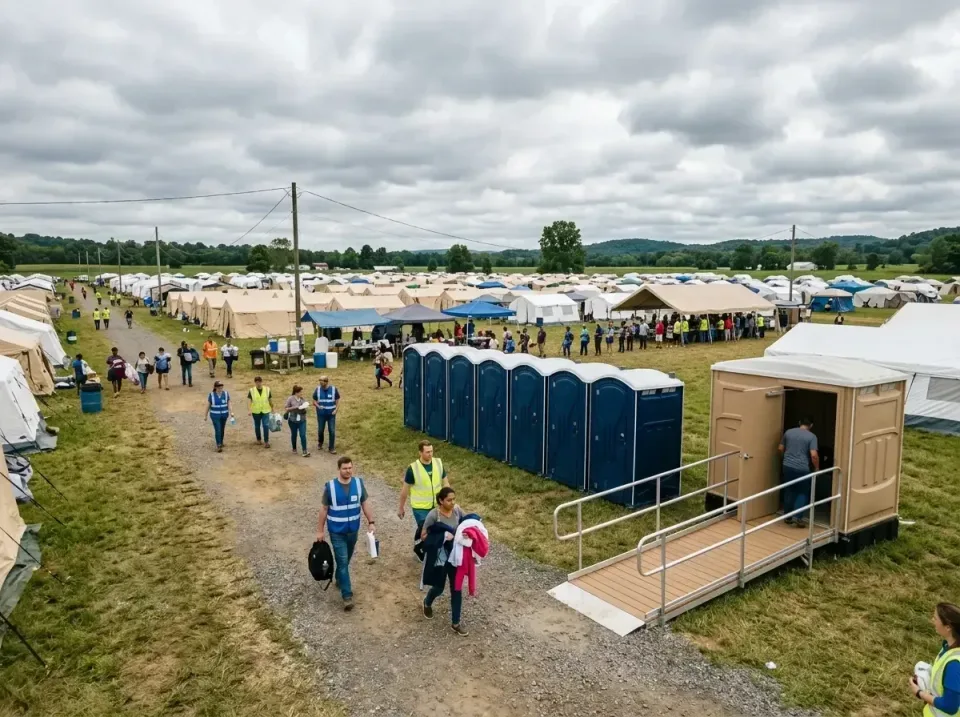 disaster-relief-camp-restrooms-010 — frequently asked questions, Dumpster & Portable Bathrooms Rental in Country Club, CA